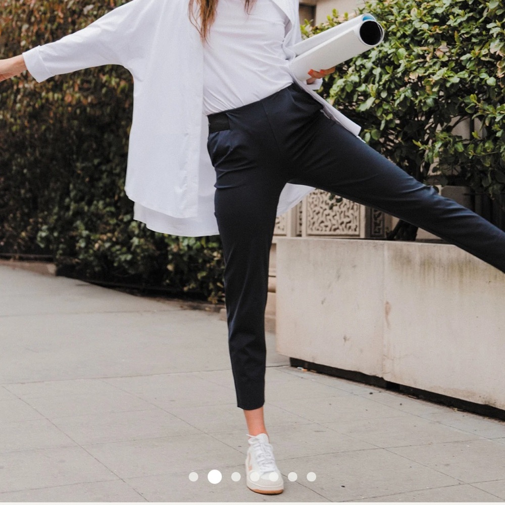 ADAY Turn it up pants Black XS